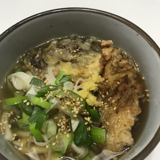 天ぷらうどん☆えのき＆舞茸